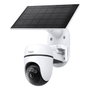 TP-Link Tapo TC90 Kit Caméra de Sécurité Extérieure avec Panneau Solaire