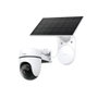 TP-Link Tapo TC90 Kit Caméra de Sécurité Extérieure avec Panneau Solaire, 2K QHD, Vision Nocturne Couleur, Détection IA, 360°