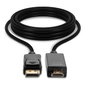 Lindy Câble adaptateur DisplayPort vers HDMI 4K 30Hz, 5 mètres, pour résolution 3840x2160, audio 7.1, extension de bureau