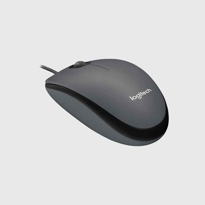 Logitech Souris M100 - Souris filaire USB ambidextre pour ordinateur, compatible Windows, macOS, Linux et Chromebook, design ergonomique
