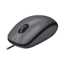 Logitech M100 Souris filaire optique 1000 DPI USB - Noir