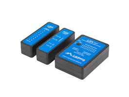 Lanberg Testeur de câble POE RJ45 RJ12 avec kit distant et adaptateurs BNC