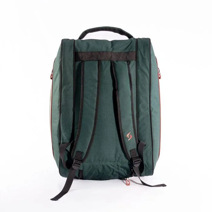 Siux Sac de padel EDGE Vert Beige 42 L 2 raquettes Compartiment chaussures