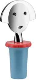 Alessi Couvercle de vaisselle Anna Bleu et Chrome