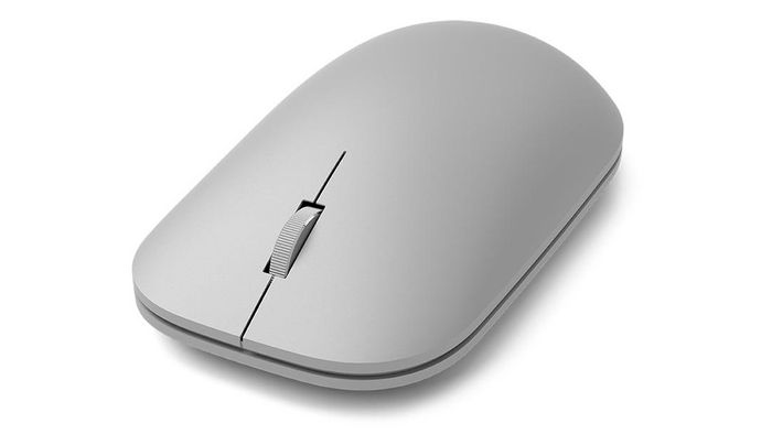 Microsoft Souris Surface Bluetooth et 2.4 GHz - Molette métallique, précision et confort pour PC Windows, Mac et Android