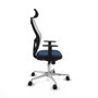 Piqueras y Crespo Chaise de Bureau 1D086N2 Blue marine