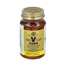 Solgar Formula VM-2000 30 comprimés - Complément multivitaminé et minéral vegan