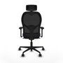 Piqueras y Crespo Chaise de Bureau avec Appui-tête Jorquera 3D036N2 Violet