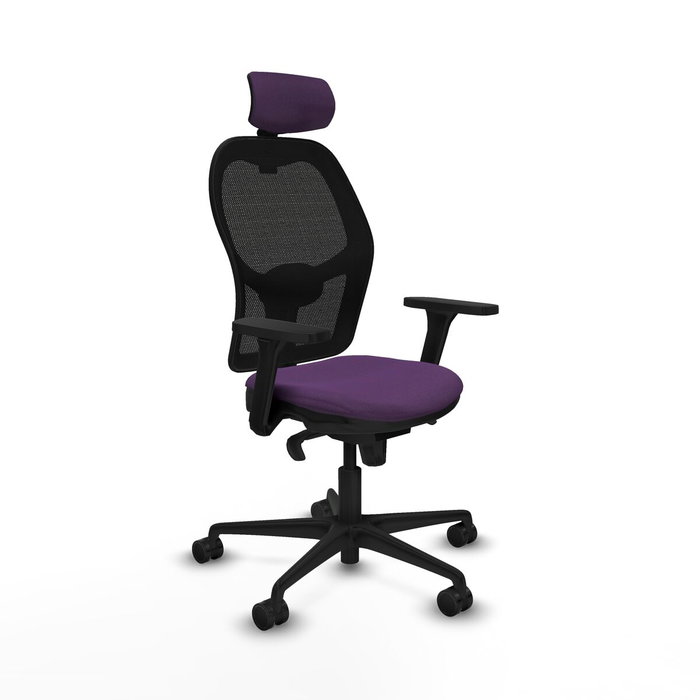 Piqueras y Crespo Chaise de Bureau avec Appui-tête Jorquera 3D036N2 Violet Piqueras y Crespo Chaise de Bureau avec Appui-tête Jorquera 3D036N2 Violet