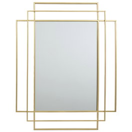 Home Deco Factory Miroir Art Déco Doré
