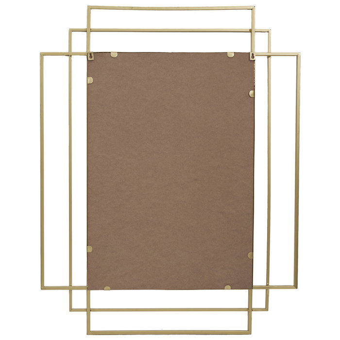 Home Deco Factory Miroir Art Déco Doré