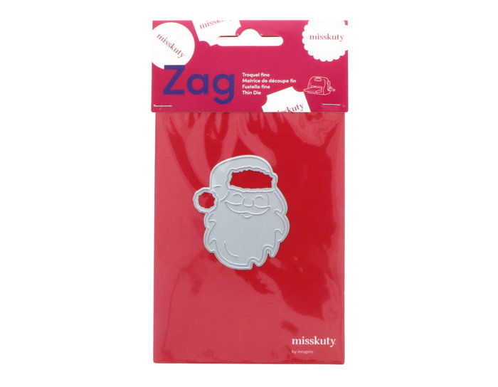 Misskuty Troquel fin ZAG Noël Père Noël 50x60mm