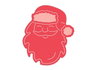 Misskuty Troquel fin ZAG Noël Père Noël 50x60mm