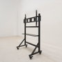 Tooq Optimus Support Mural Sol Avec Roues pour TV 60-105 Pouces VESA 200x200 à 1000x600 mm Charge Maximale 120 kg