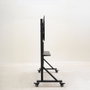 Tooq Optimus Support Mural Sol Avec Roues pour TV 60-105 Pouces VESA 200x200 à 1000x600 mm Charge Maximale 120 kg