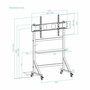 Support de TV TooQ FS20105M-B 60" 105" (1 Unité)