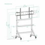 Support de TV TooQ FS20105M-B 60" 105" (1 Unité)