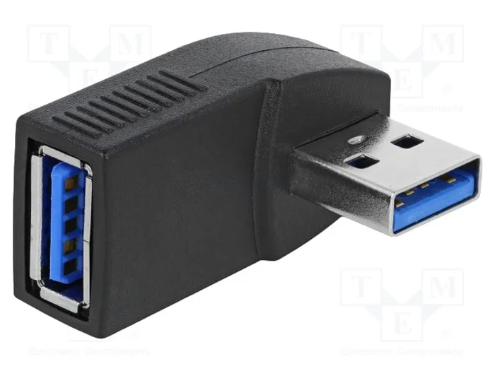 DELOCK Adaptateur USB 3.0 avec socle et prise USB-A à 90° DELOCK Adaptateur USB 3.0 avec socle et prise USB-A à 90°