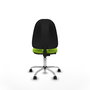 PIQUERAS Y CRESPO Chaise de bureau Algarra pistache sans accoudoirs