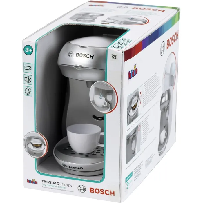 KLEIN - Jouet d'imitation Machine à Café électronique Bosch Tassimo avec Accessoires - Référence 9231 - Pour Enfants Dès 3 Ans