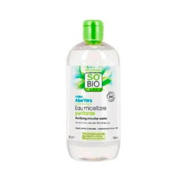 SO´BIO ETIC Eau Micellaire Purifiante Zinc Aloe Vera Lime Bio 500 ml