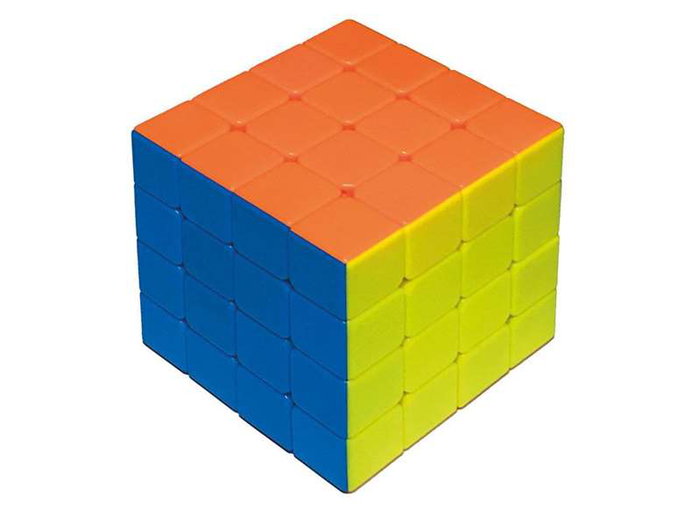 Cayro Cubo 4x4 Classic - Jeu de puzzle 3D - En français, espagnol, anglais, italien, portugais, allemand - Âge recommandé 6 ans - Plastique