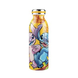 Enesco Bouteille d'eau Stitch & Angel jaune 500 ml
