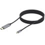 Conceptronic ABBY10G Adaptateur USB Type C vers HDMI 4K 60Hz 2m Plug and Play Aluminium