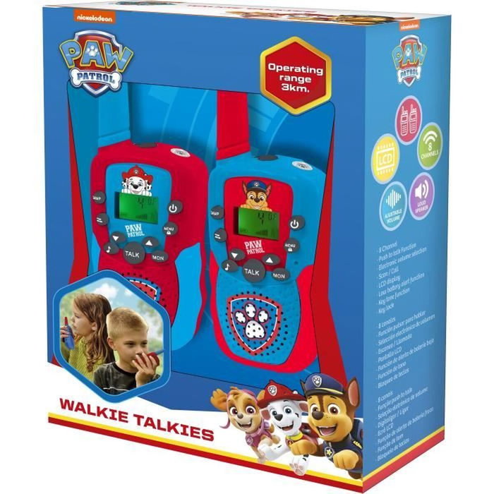 Kids Licensing Talkie-walkie Pat' Patrouille Rouge