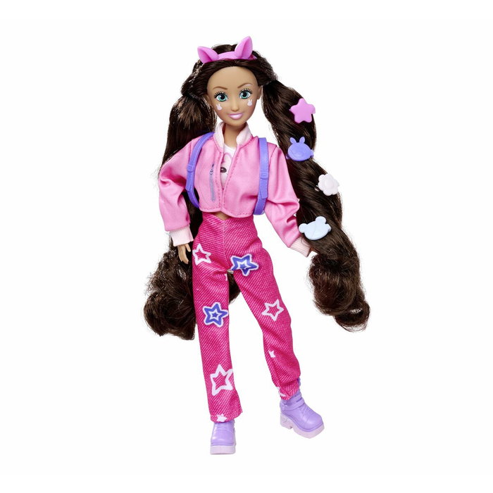 Simba Kawaii Hi Lucy - Poupée Mannequin Articulée avec Accessoires et Lapin Momo Simba Kawaii Hi Lucy - Poupée Mannequin Articulée avec Accessoires et Lapin Momo
