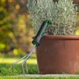 Bosch Griffe à main ergonomique pour jardin - Acier inoxydable - Désherbage, préparation du sol