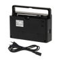 Adler Radio portable AM/FM AD 1909, antenne télescopique, 15.5 x 21 x 6 cm