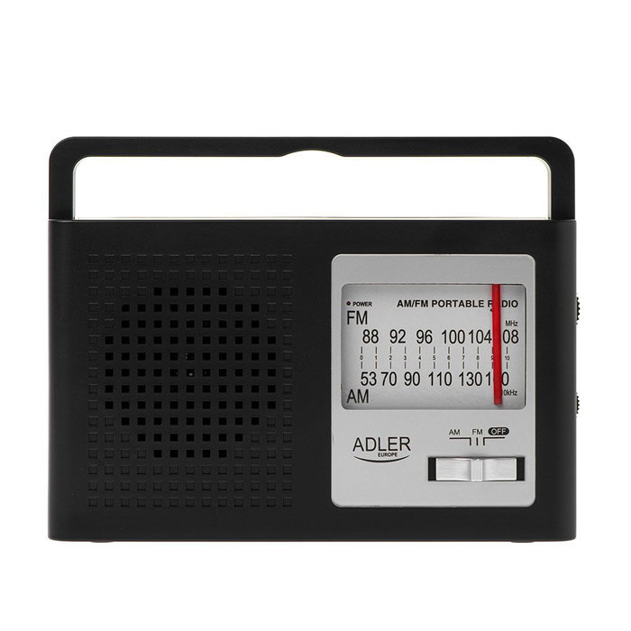 Adler Radio portable AM/FM AD 1909, antenne télescopique, 15.5 x 21 x 6 cm Adler Radio portable AM/FM AD 1909, antenne télescopique, 15.5 x 21 x 6 cm