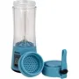 Jocca SWEET - Blender portable rechargeable avec câble USB - 380 ml, batterie 2000 mAh, 4 lames en acier inoxydable, bleu