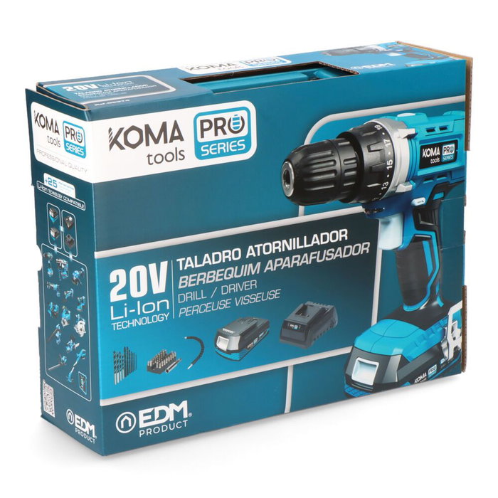 Set de forage et accessoires Koma Tools Pro Series Tournevis 40 Pièces Set de forage et accessoires Koma Tools Pro Series Tournevis 40 Pièces