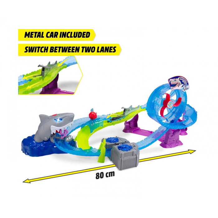 Dickie White Shark Track Set