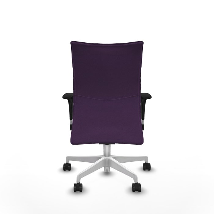 Piqueras Y Crespo Silla Albacete Confidente Morado avec Mécanisme Sincro et Bras 1D