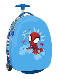 Safta Trolley enfant 16" Spidey Rescue 28x43x23 cm, valise cabine pour enfants dès 3 ans, personnage Spider-Man