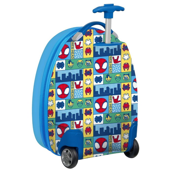 Stitch Trolley de Cabine Rescue Bleu Rouge 16 pouces