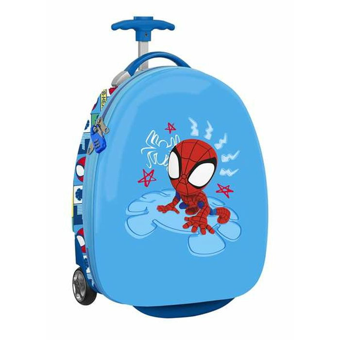 Trolley de Cabine Stitch RESCUE Bleu Rouge 28 x 43 x 23 cm Trolley de Cabine Stitch RESCUE Bleu Rouge 28 x 43 x 23 cm