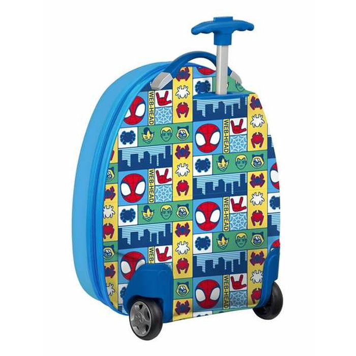 Trolley de Cabine Stitch RESCUE Bleu Rouge 28 x 43 x 23 cm Trolley de Cabine Stitch RESCUE Bleu Rouge 28 x 43 x 23 cm