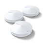 TP-Link Deco Système WiFi Maillé AC1300 Triple Pack - Wi-Fi Bande Double 2.4/5 GHz, 802.11ac, MU-MIMO, Couverture Jusqu'à 4500 pi², 4 Antennes, USB Type-C, Bluetooth 4.2