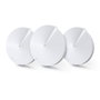 TP-Link Deco Système WiFi Maillé AC1300 Triple Pack - Wi-Fi Bande Double 2.4/5 GHz, 802.11ac, MU-MIMO, Couverture Jusqu'à 4500 pi², 4 Antennes, USB Type-C, Bluetooth 4.2