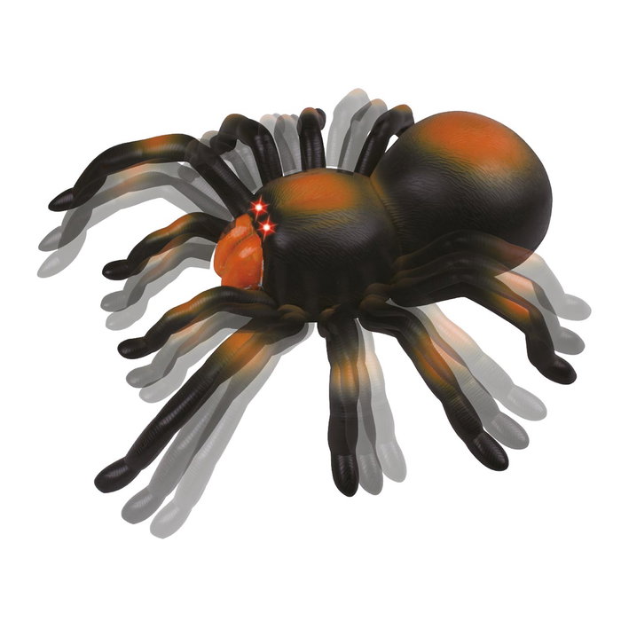 TACHAN - Jouet Tarantula Rc Tachan Radio-Contrôle Infrarouge avec yeux lumineux - Réaliste et rapide - Alimentation par piles AAA non fournies - Âge recommandé: 8 ans et plus