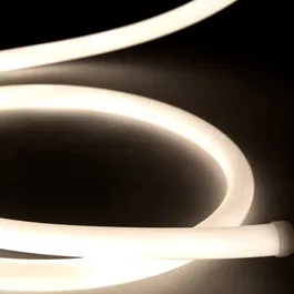 Bande LED Néon Flexible Circulaire 220V, Bleu, Ø15mm 22W/m x1M IP67