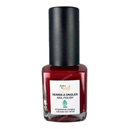 BORN TO BIO Vernis à ongles naturel N6 Raspberry 7,5 ml