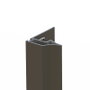 Trentadue Profilé poignée Ateneo SP16 Aluminium 2,45m Finition Argent Mat – Herrajes ALK