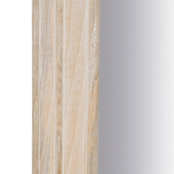 BigBuy Home Miroir sur Pied Blanc Naturel Vertical 87,63 x 3,8 x 203,2 cm BigBuy Home Miroir sur Pied Blanc Naturel Vertical 87,63 x 3,8 x 203,2 cm