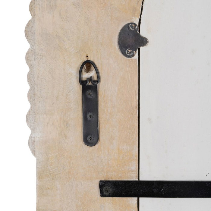 BigBuy Home Miroir sur Pied Blanc Naturel Vertical 87,63 x 3,8 x 203,2 cm BigBuy Home Miroir sur Pied Blanc Naturel Vertical 87,63 x 3,8 x 203,2 cm