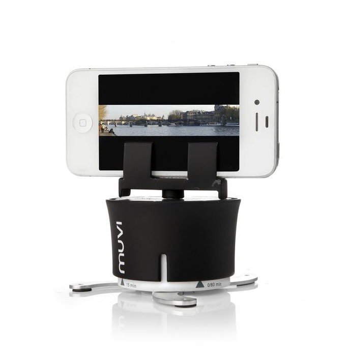 Veho VCC-100-XL MUVI X-Lapse - Accessoire pour time-lapse et photos panoramiques 360°, filetage 1/4-20 UNC, support smartphone inclus, pour caméras jusqu'à 750g Veho VCC-100-XL MUVI X-Lapse - Accessoire pour time-lapse et photos panoramiques 360°, filetage 1/4-20 UNC, support smartphone inclus, pour caméras jusqu'à 750g